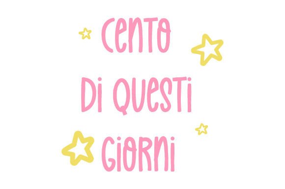 Cento Di Questi Giorni - A Versatile Italian Quote Design