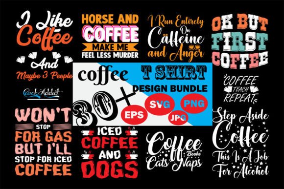 Coffee T-shirt SVG Bundle Review