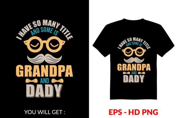 Father's Day Vintage T-Shirt Design 9 Review