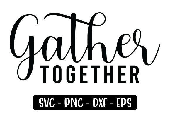 Gather Together Embroidery Design: A Thoughtful Addition to Kitchen Projects