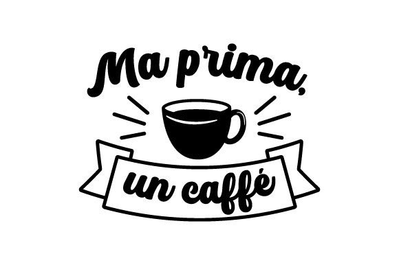 Ma Prima, Un Caffé - Italian Quote Embroidery Review