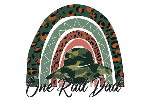 One Rad Dad Sublimation T-Shirt Design
