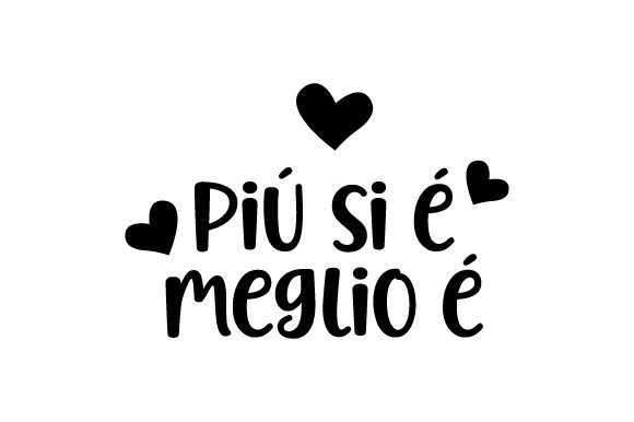 Piú Si é Meglio é - A Timeless Embroidery Design for Crafters
