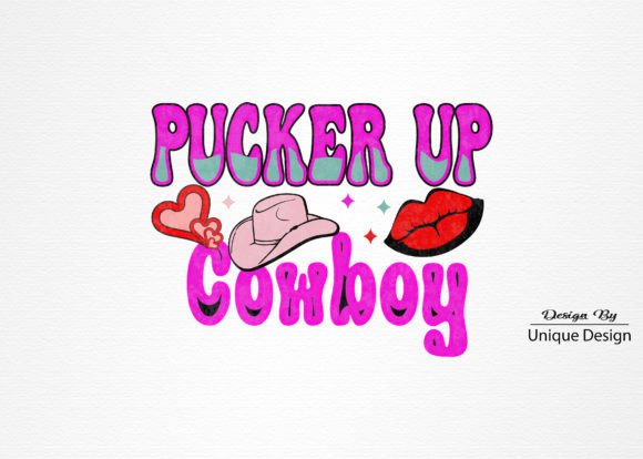 Pucker UP Cowboy Retro Valentine PNG: A Designer’s Real-World Review