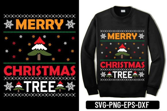 Ugly Sweater - Merry Christmas Tree Design Review