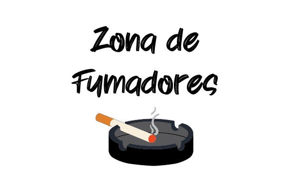 Zona De Fumadores – A Spanish Quote with Character